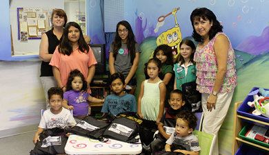 Local Businesses and Charities Help 100 Children